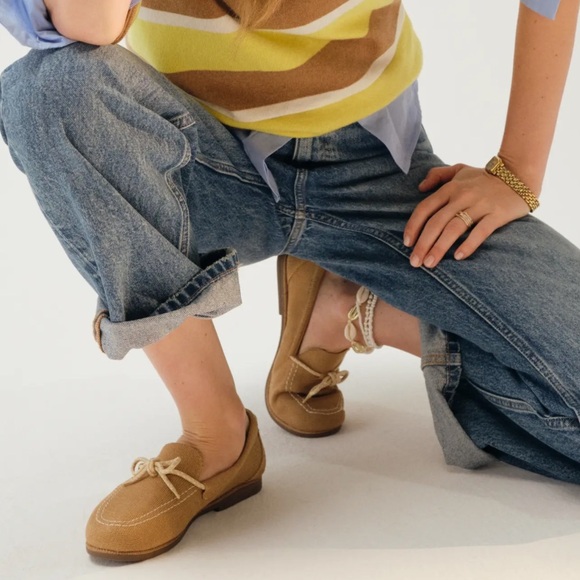 Rothy’s The Boat Shoe in Light Sand Tan | 6.5 NWOT - Picture 2 of 13